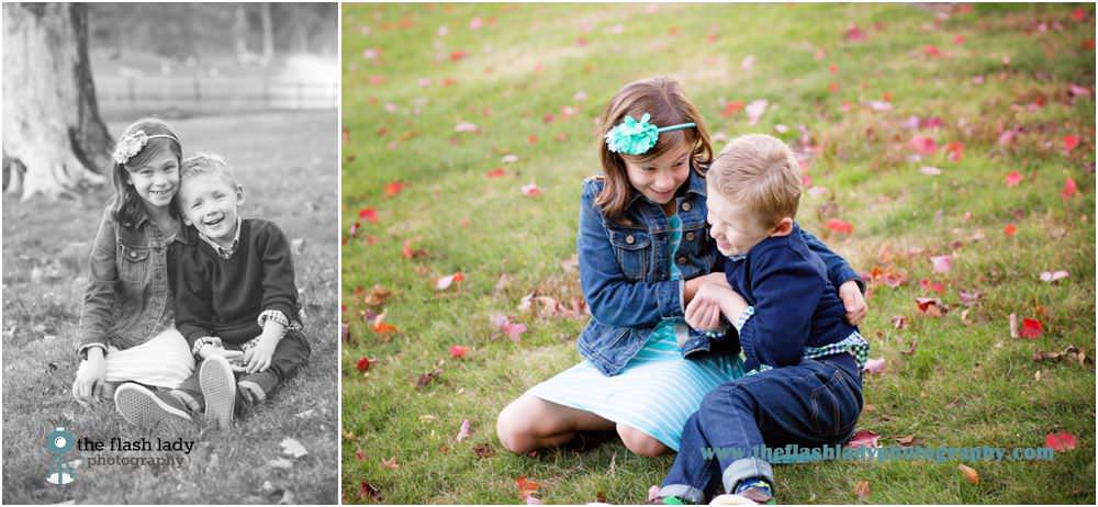 Peak fall family photos for The Fisher Family at Hubbard Park, Meriden, CT