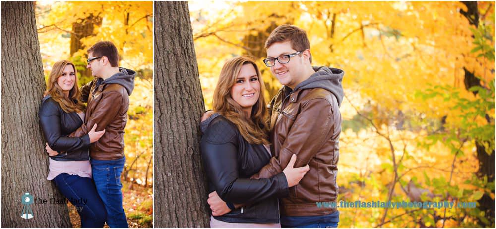 Brooke & Matt's engagement photos at The Drake Hill Flower Bridge, Simsbury, CT