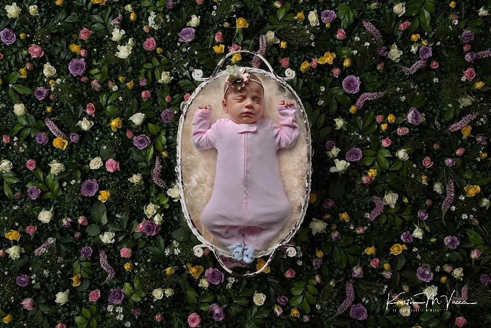 Providing coronavirus newborn photos as composites by he Flash Lady Photography
