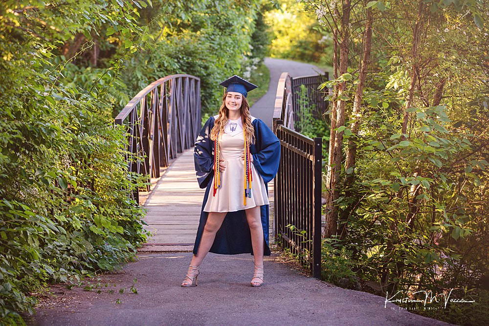 Mariah's Graduate Cap & Gown Senior Pictures at University of North Georgia  | Five Fourteen Photography