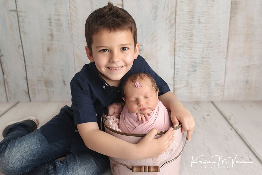 3rd sibling newborn photos by The Flash Lady Photography