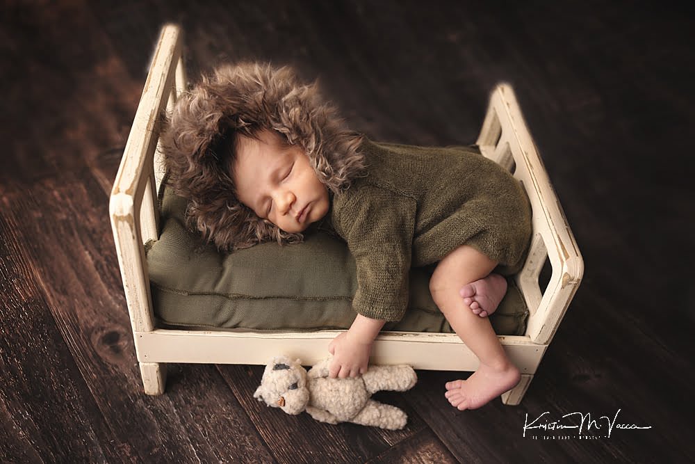 Christmas baby newborn photos by The Flash Lady Photography