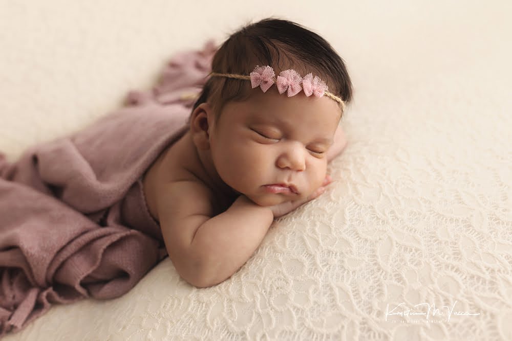 Boho neutral newborn photos by The Flash Lady Photography