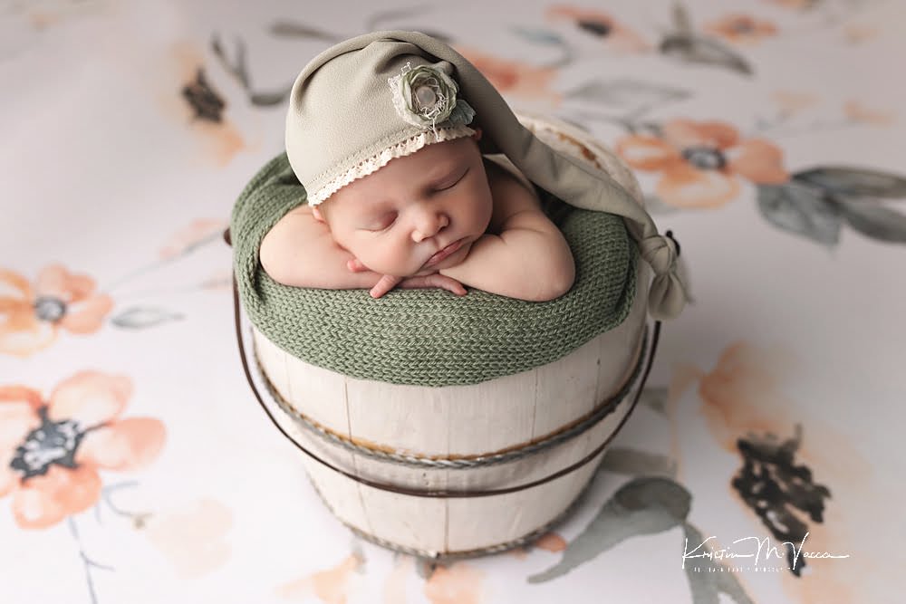 Heirloom newborn photos by The Flash Lady Photography