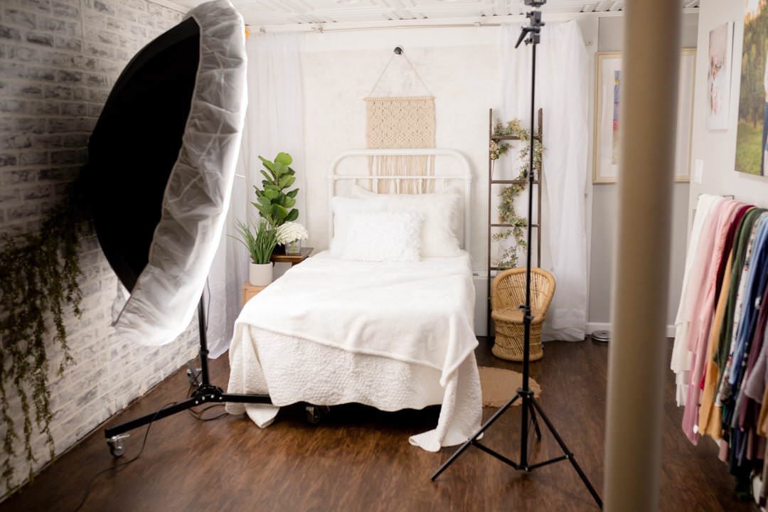 -1A-8th-Birthday-Portraits-1 Flash Lady Photography studio bed scene